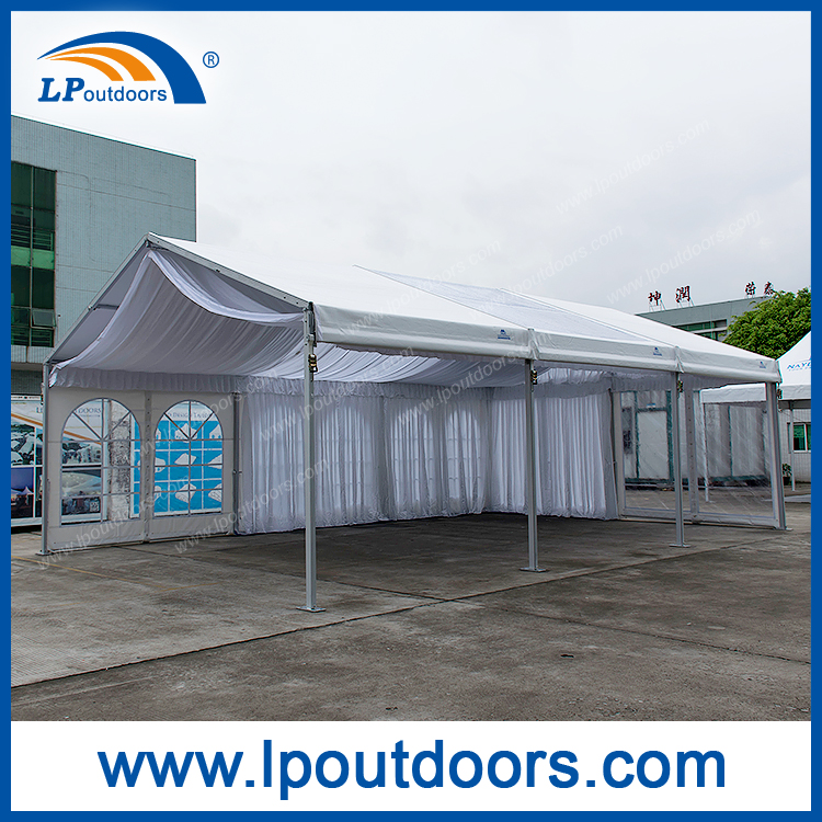 Petite tente de chapiteau en aluminium imperméable de 6 m pour l'événement extérieur de fête de banquet de jardin