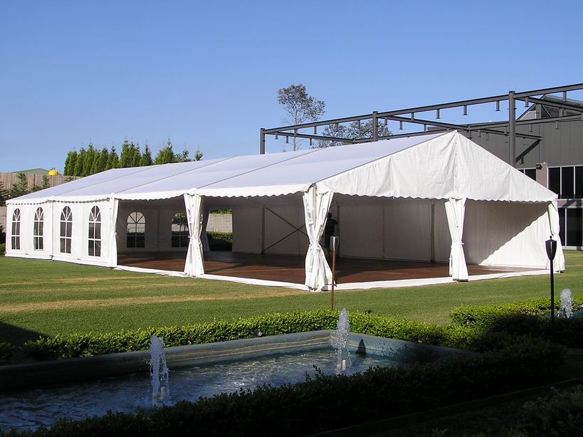 Tente d'événement de chapiteau de toit clair en aluminium extérieur de 500 personnes pour le mariage ou le festival